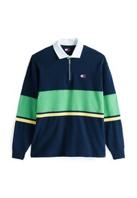 COLOURBLOCK RUGBY - T-shirt à manches longues - dark night navy