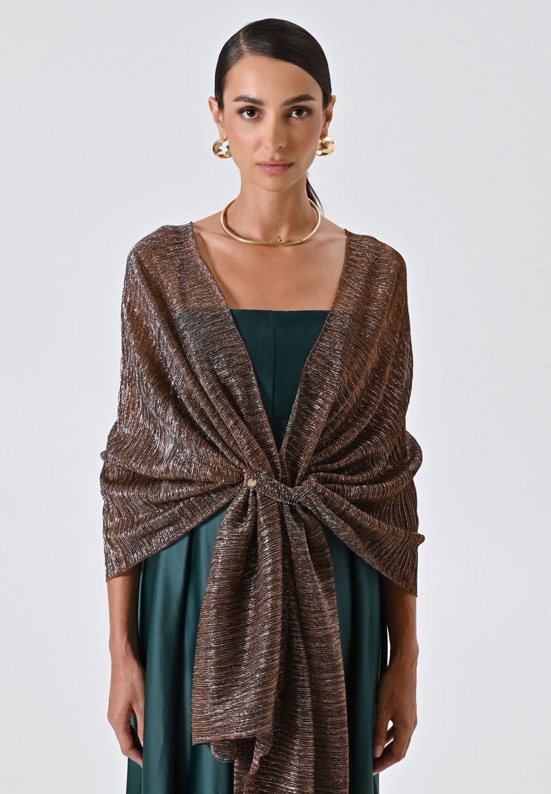 Rinascimento Sciarpa brown/marrone screziato