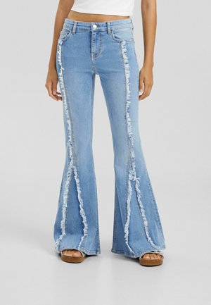 Jeans Bootcut - light-blue denim