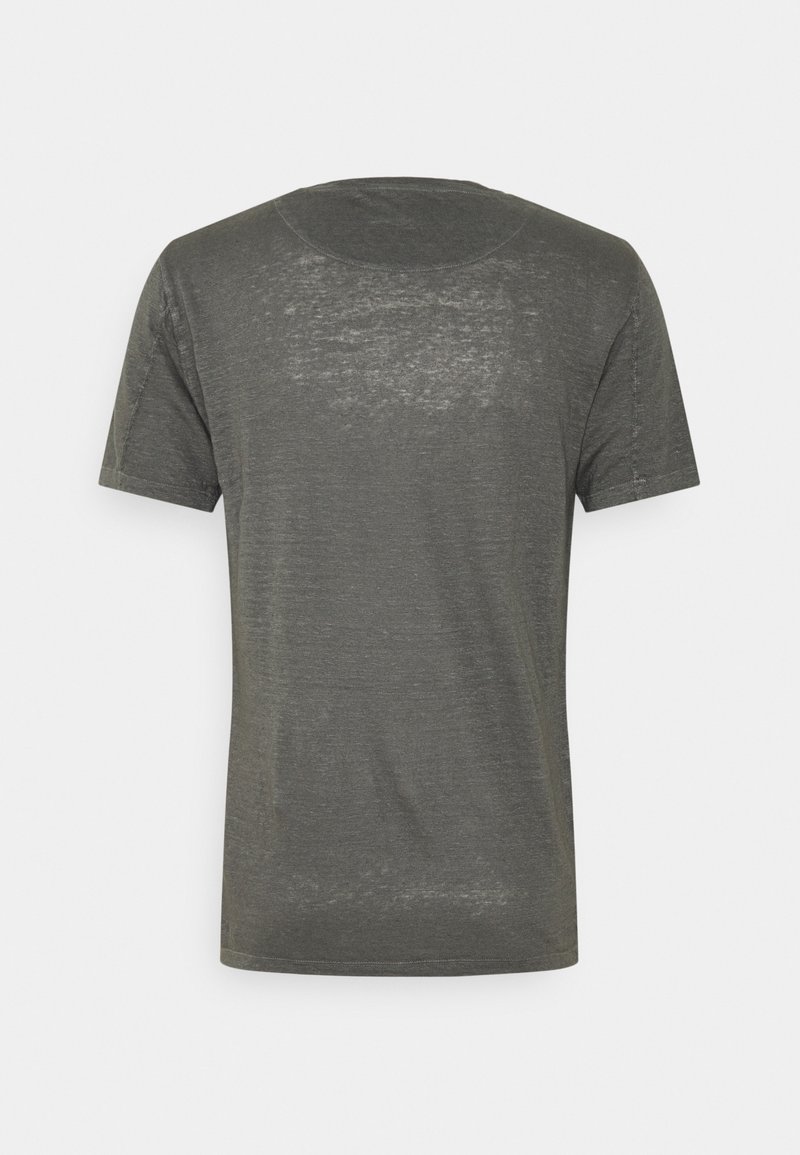 Herren Bekleidung | 120% Lino SHORT SLEEVE T-Shirt basic iron/anthrazit - IG28558 Herren Bekleidung | 120% Lino SHORT SLEEVE T-Shirt basic iron/anthrazit - IG28558