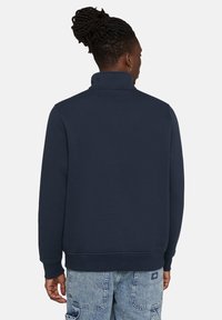 Dickies OAKPORT QUARTER ZIP - Sweatshirt - dark navy