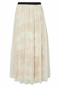 Gonna a pieghe - sand