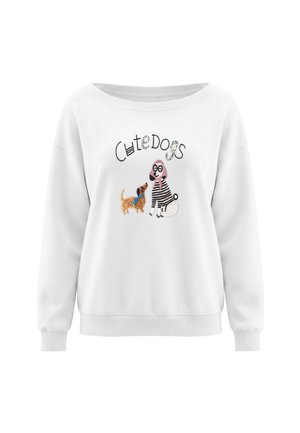 myMo, Sweatshirt - white