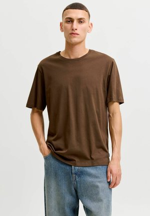 Jack & Jones, JJEORGANIC BASIC TEE SS O-NECK NOOS - T-shirt basique - cocoa