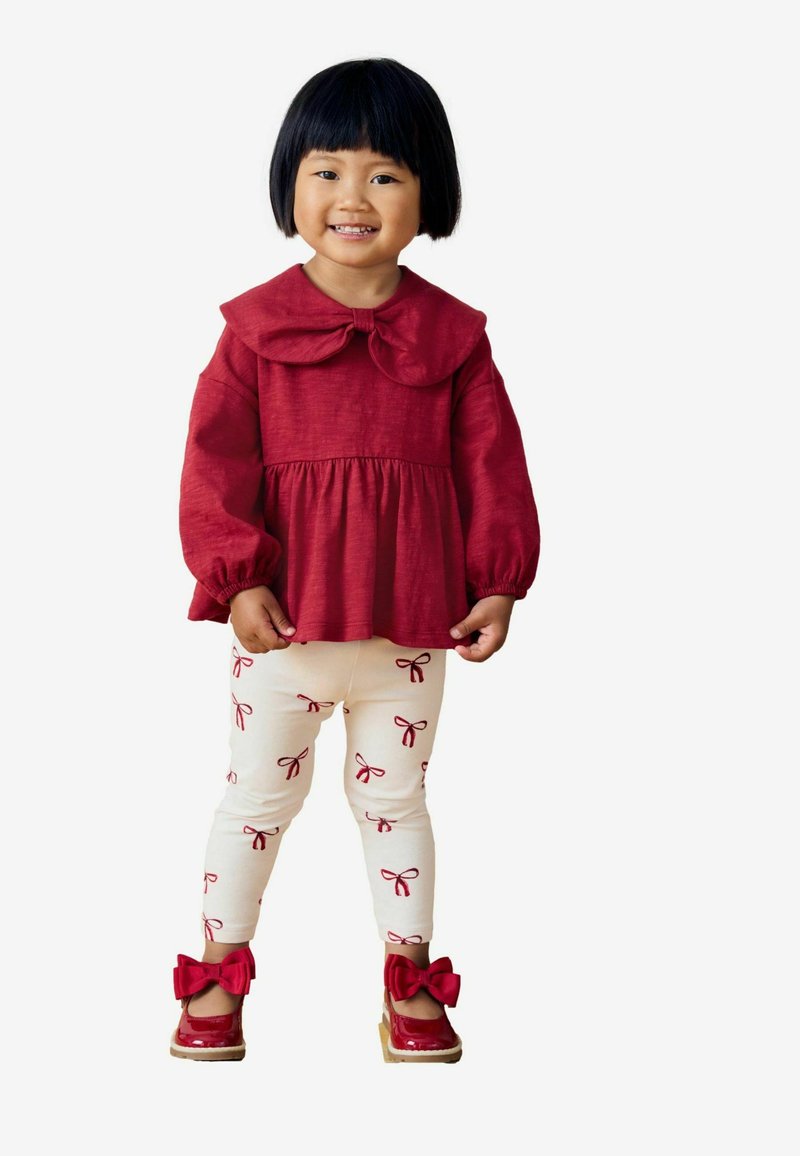 Next PEPLUM SET - Punčochy - red bow