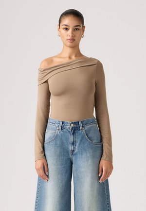 CLARA - Longsleeve - light brown