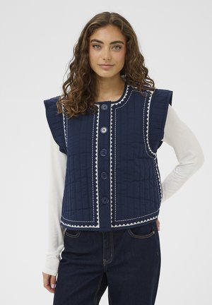 CUBERGLIND - Vest - dress blues