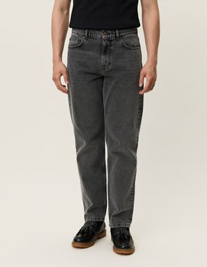 RYDER WASHED JEANS - Straight leg jeans - grey washed denim