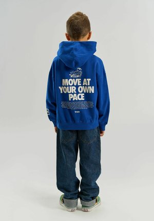 The New, TNVERMONT OS HOODIE - Kapuzenpullover - mazarine blue