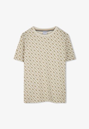 BOSS Kidswear, T-shirt imprimé - vanille