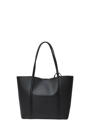 CON TASCA FRONTALE - Cabas - ultrablack