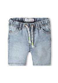 MINOTI STRAIGHT LEG AND SIDE POCKETS - Rövidnadrágok - light-blue denim