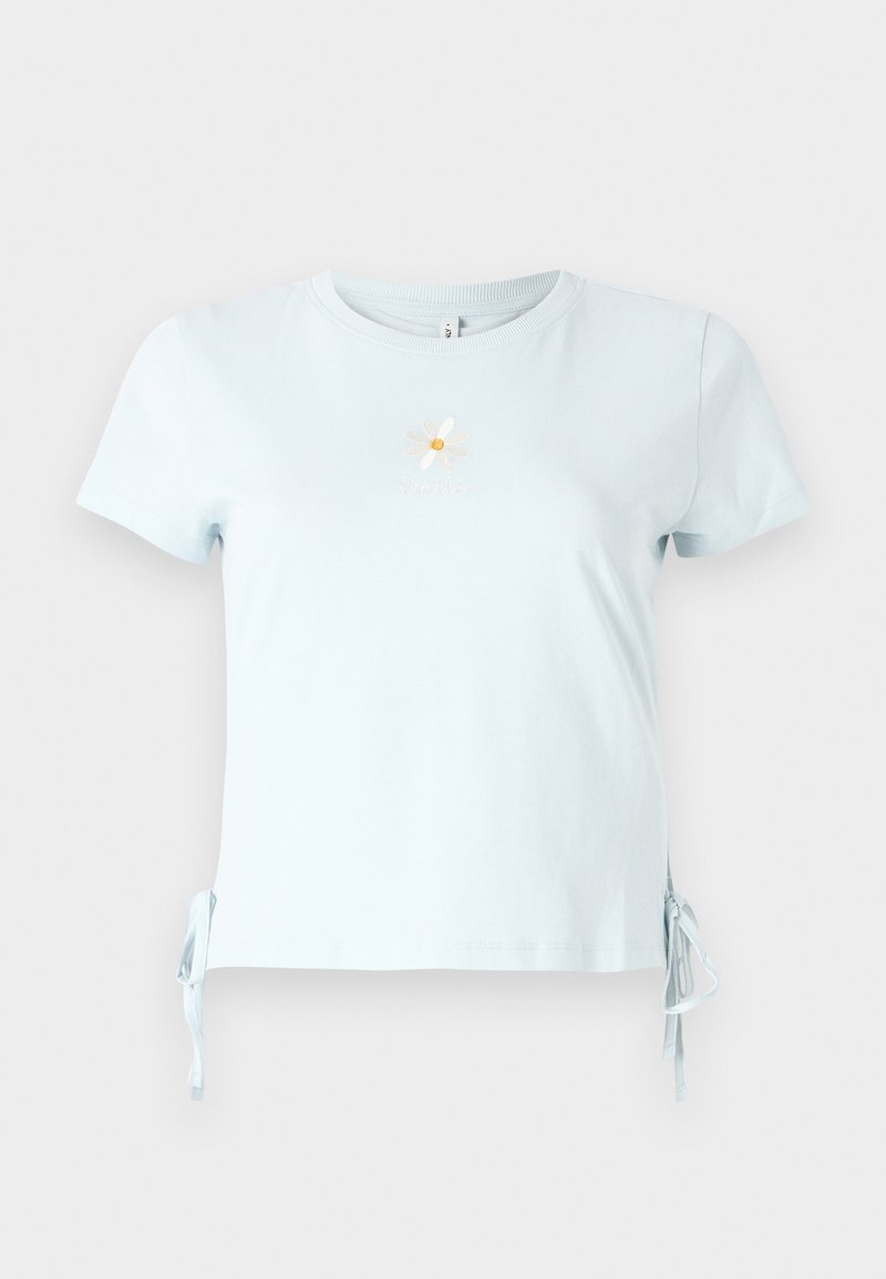 Only T-shirt print lichtblauw