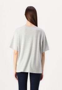 JJXX JXMILLOW LOOSE TEE - Triko s potiskem - light grey melange