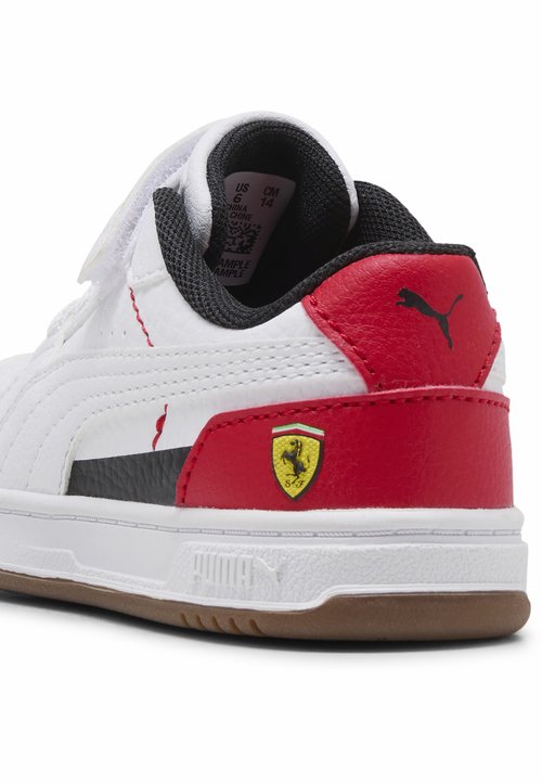 PUMA SCUDERIA FERRARI CAVEN III SNEAKERS UNISEX - Baby shoes - white- white-rosso corsa — photo 4