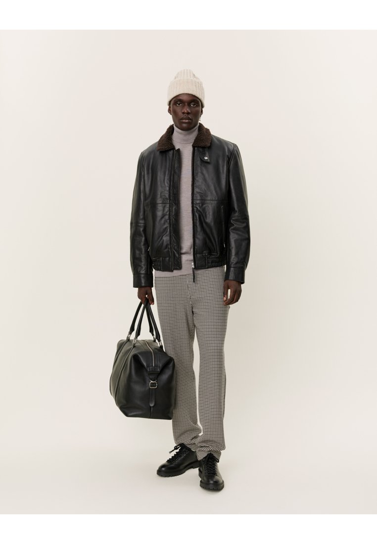 Les Deux GEO JACKET - Bomber Jacket - black - Zalando.co.uk