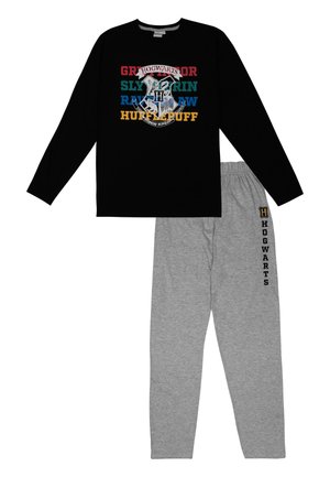 HOGWARTS SET LANGARM - Pyjama set - schwarz grau