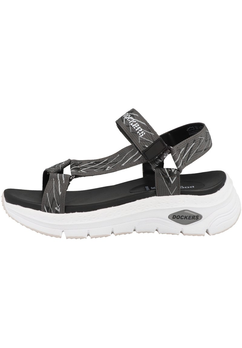 Dockers by Gerli Walking sandals - black grey
