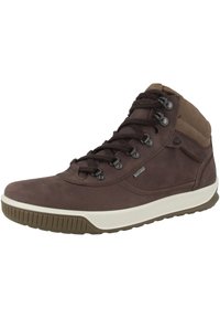 ECCO BYWAY TRED - Sneaker high - chocolate-cocoa brown