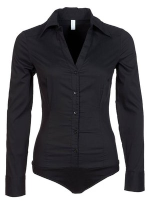 Hemdbluse - black