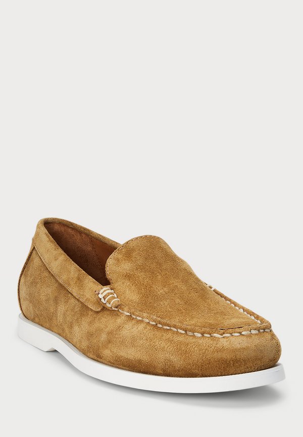 MERTON SUEDE VENETIAN LOAFER - Slip-ons - cognac4