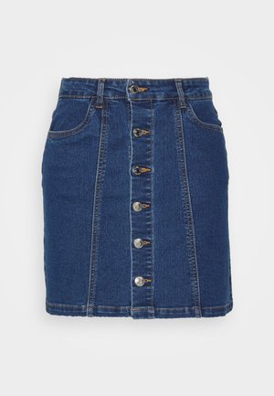 Vero Moda Petite, VMPETRA  - Μίνι φούστα - medium blue denim