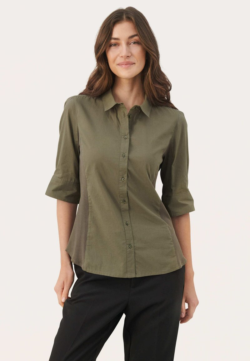 Part Two EMMALENA - Bluza s gumbima - kalamata