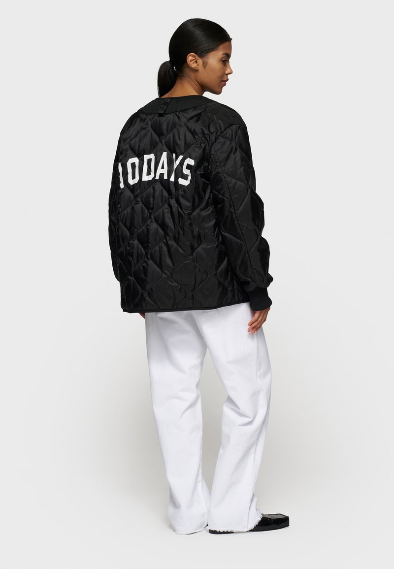 10DAYS LIGHT PADDED  - Wintermantel - black