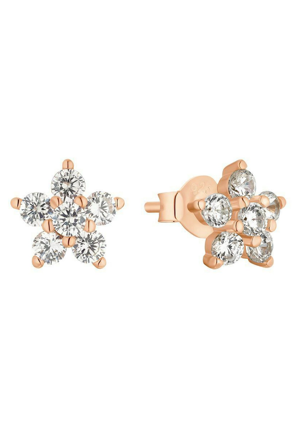 Orecchini Donna In Argento Sterling Con Fiore In Vetro Di Murano Rosa – Fatto A Mano – 2,6 Cm - 5