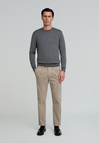 Scalpers CLASSIC ROUND NECK - Sweatshirt - grey