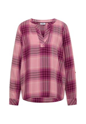 Cecil, LANGARM TUNIKA MIT KAROMUSTER - Blouse - velvet rose