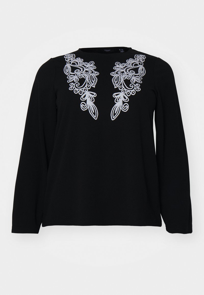 Vero Moda Curve Longsleeve zwart Vero Moda Curve Longsleeve zwart