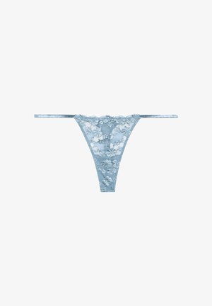 Yamamay, PRIMULA COLOR - THONG - Tanga - light blue floral