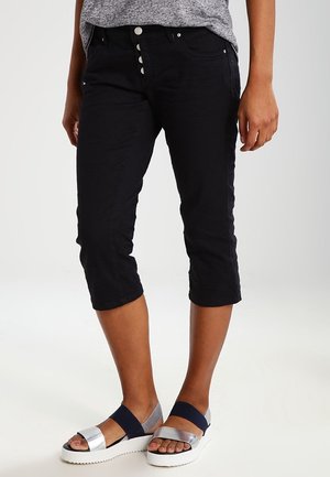 Farkkushortsit - black