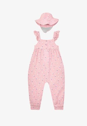 JoJo Maman Bébé 2-PIECE CHEESE SET - Kombinezons - pink floral