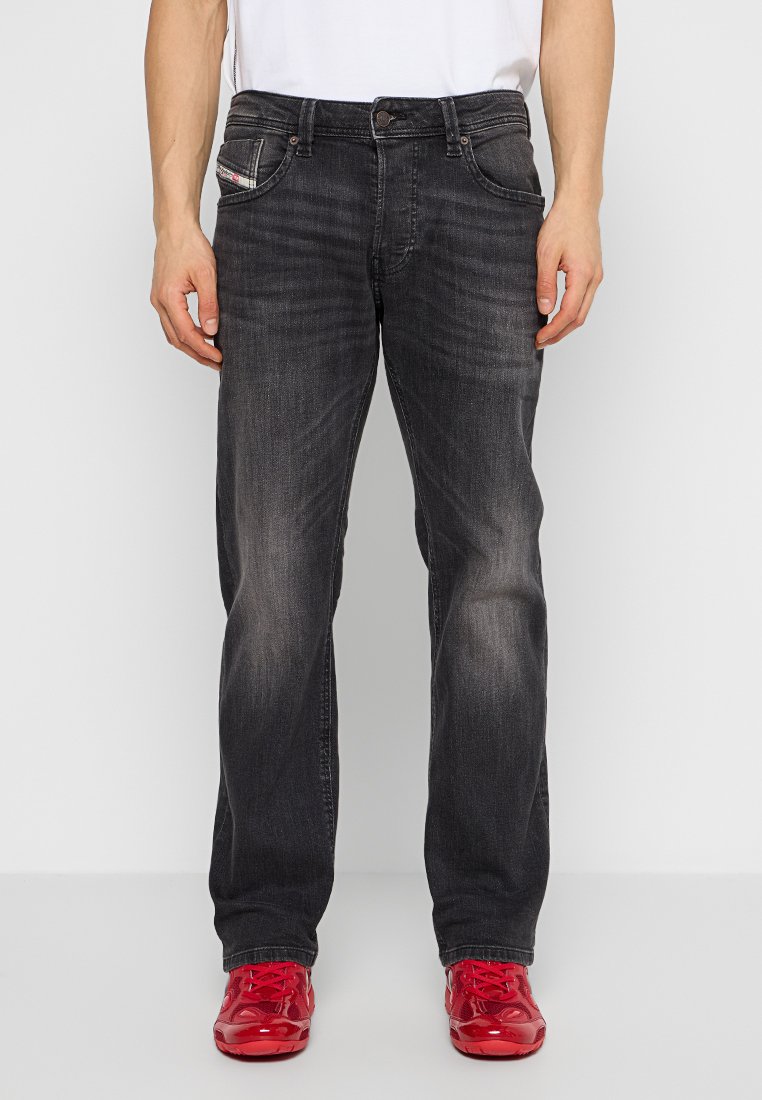 Diesel Straight leg jeans zwart Diesel Straight leg jeans zwart