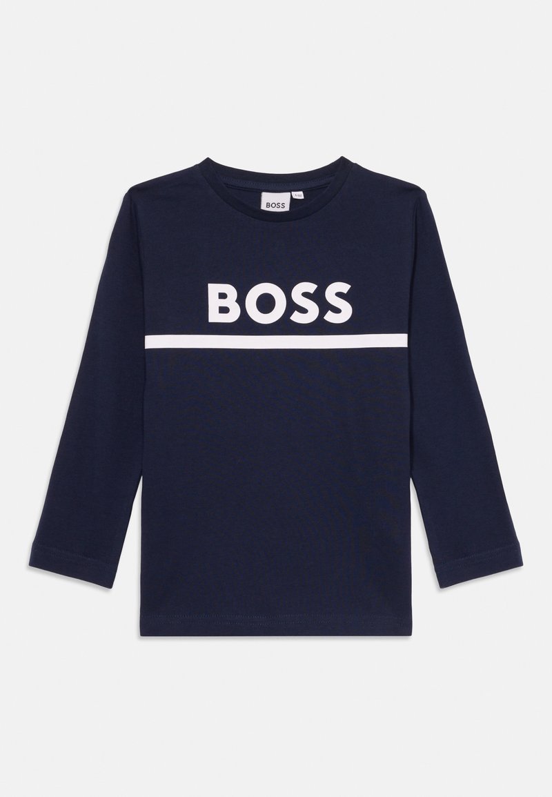 BOSS Kidswear Longsleeve blauw BOSS Kidswear Longsleeve blauw