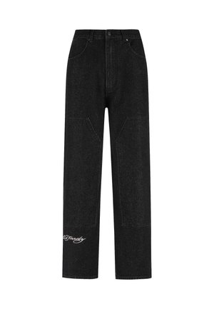 Ed Hardy DEMON DRAG CARPENTER - Jeans baggy - black