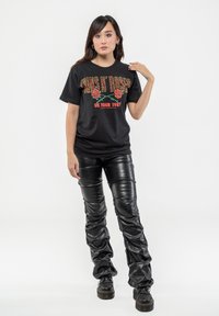 Paradiso Clothing GUNS N ROSES UK TOUR 87 DIAMANTE - Print T-shirt - black