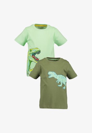 DINO - Print T-shirt - hl grün tee