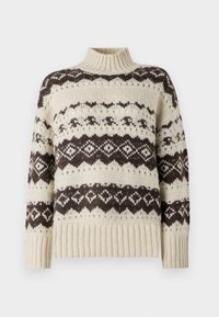 VMAMPLE  HIGH NECK BOO - Pulover - birch