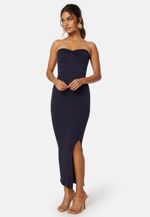 TUBE MAXI SLIT DRESS - Maxiklänning - dark blue