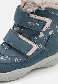 Superfit CRYSTAL - Botas para la nieve - blau/silver