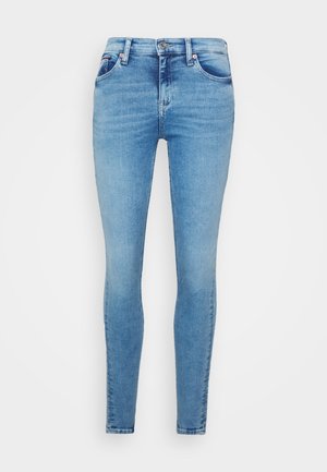 NORA - Oprijete (skinny) kavbojke - denim medium