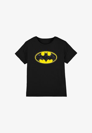 DC COMICS - BATMAN, BATMAN BATS IN LOGO UNISEX - Print T-shirt - black