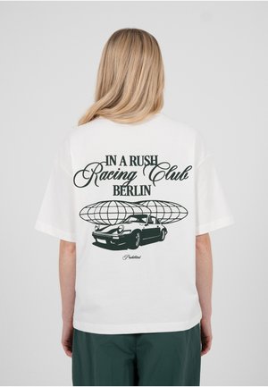 IN A RUSH TEE - T-Shirt print - off-white