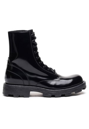 Bottines à lacets - black