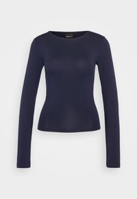 SOFT TOUCH CREW NECK TOP - Majica z dolgimi rokavi - black iris