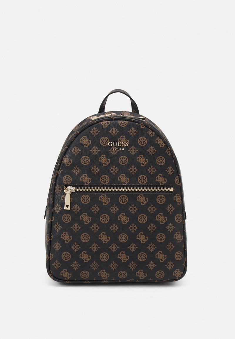 Guess - VIKKY BACKPACK - Kuprinė - brown, Padidinti