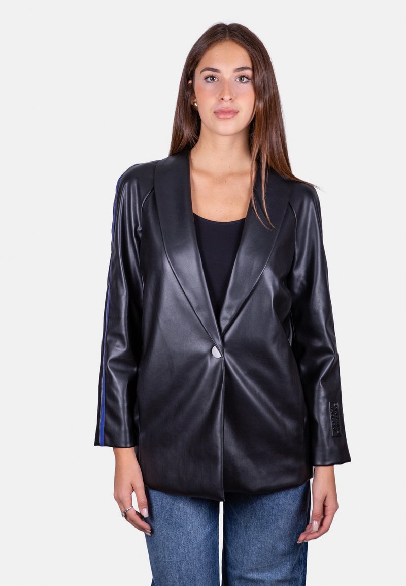 Armani Exchange Halflange jas zwart